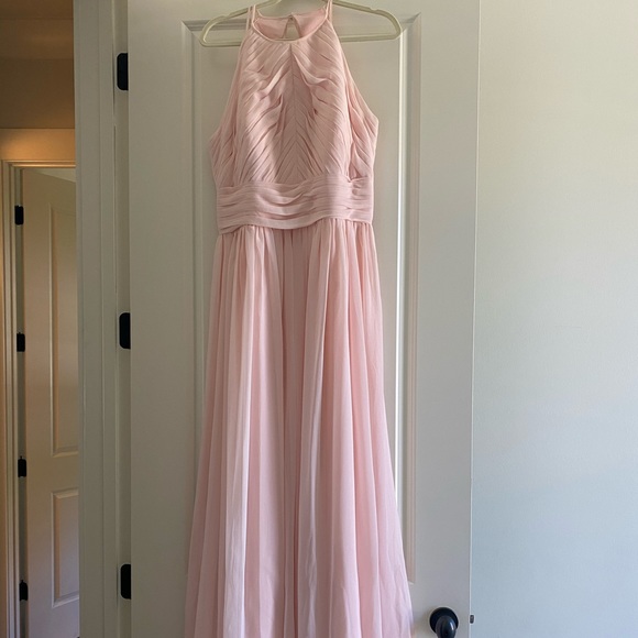 Bill Levkoff Bridesmaid #1161 Petal Pink - Picture 1 of 5